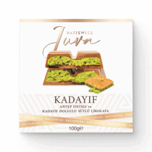 Ciocolată Dubai cu fistic, 100g