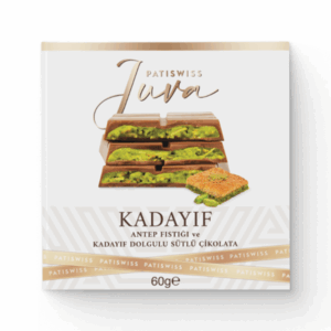 Ciocolată Dubai cu fistic, 60g