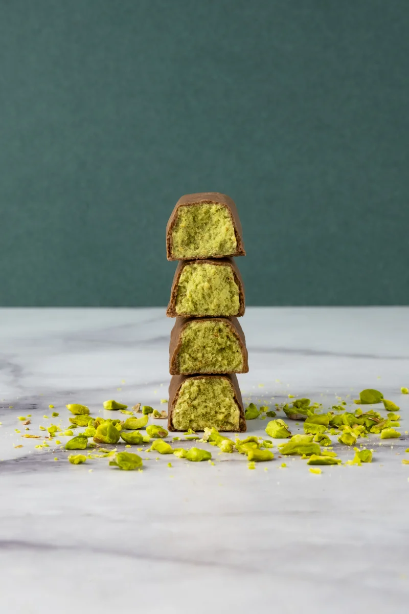 2x Mini-ciocolate Dubai cu fistic