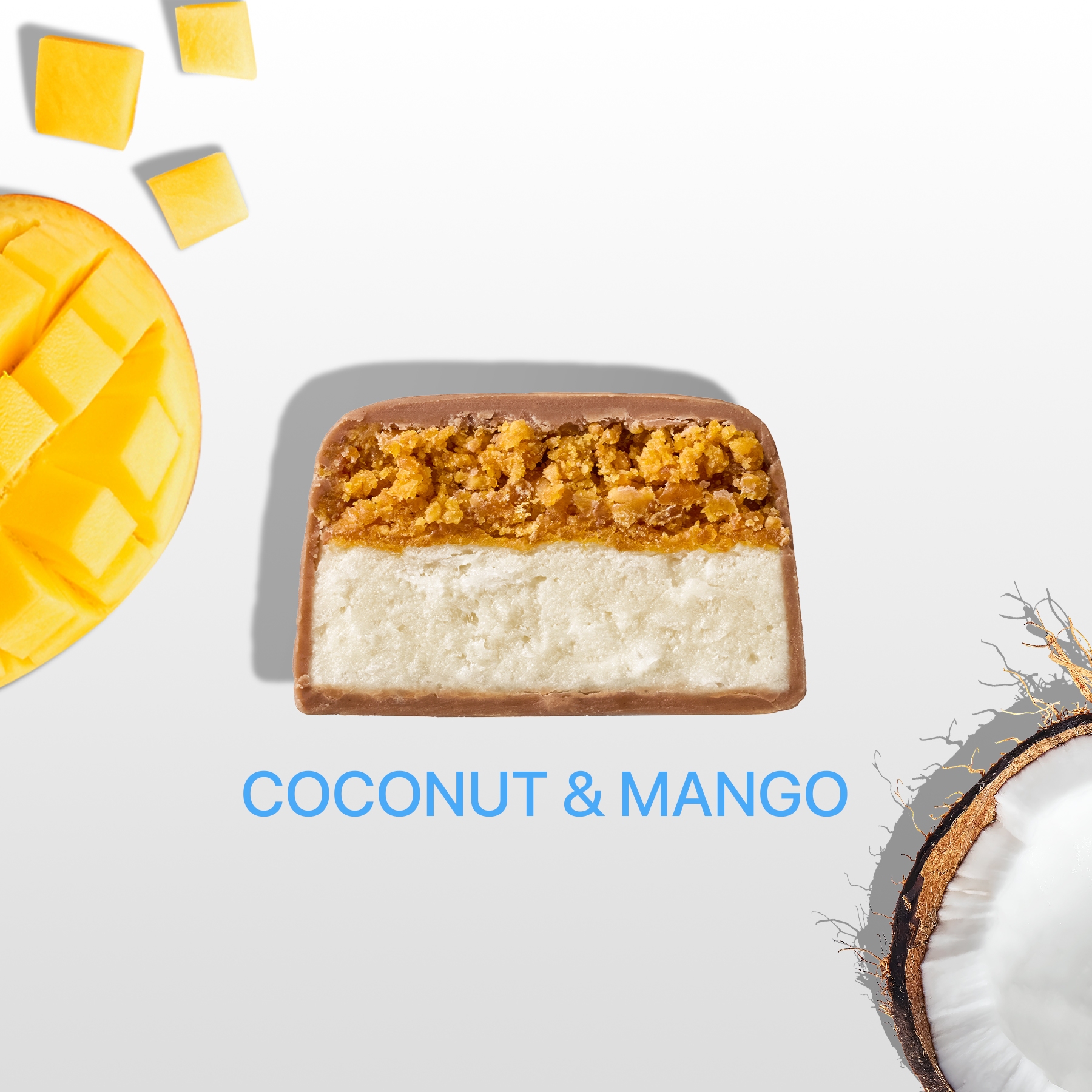 10x Protein Bar Mango – Cocos în ciocolată cu lapte