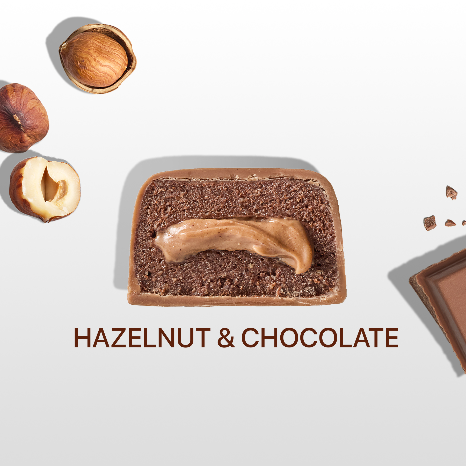 10x Protein Bar Ciocolată cu alune de pădure în ciocolată cu lapte