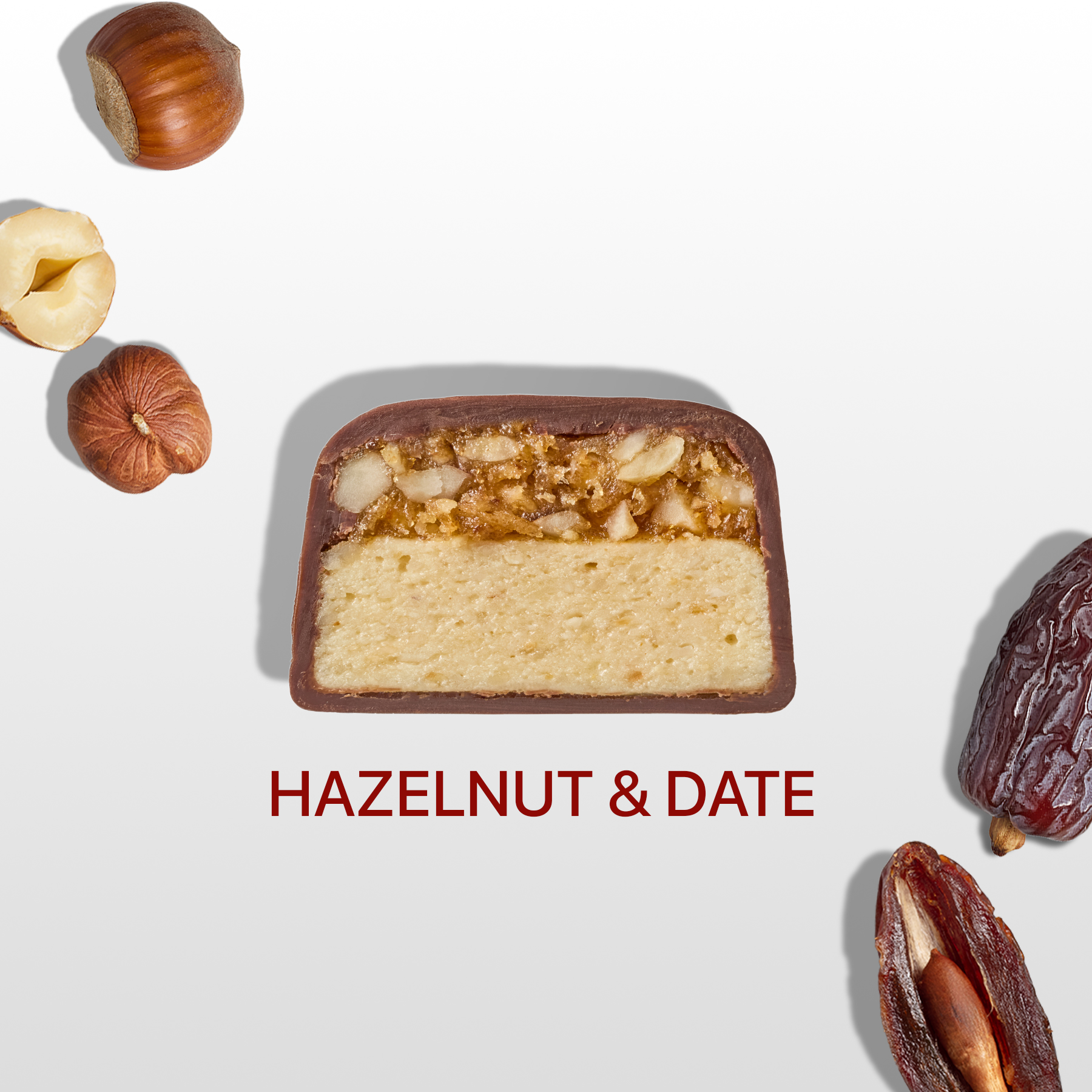 10x Protein Bar Alune-Curmale cu ciocolată neagră