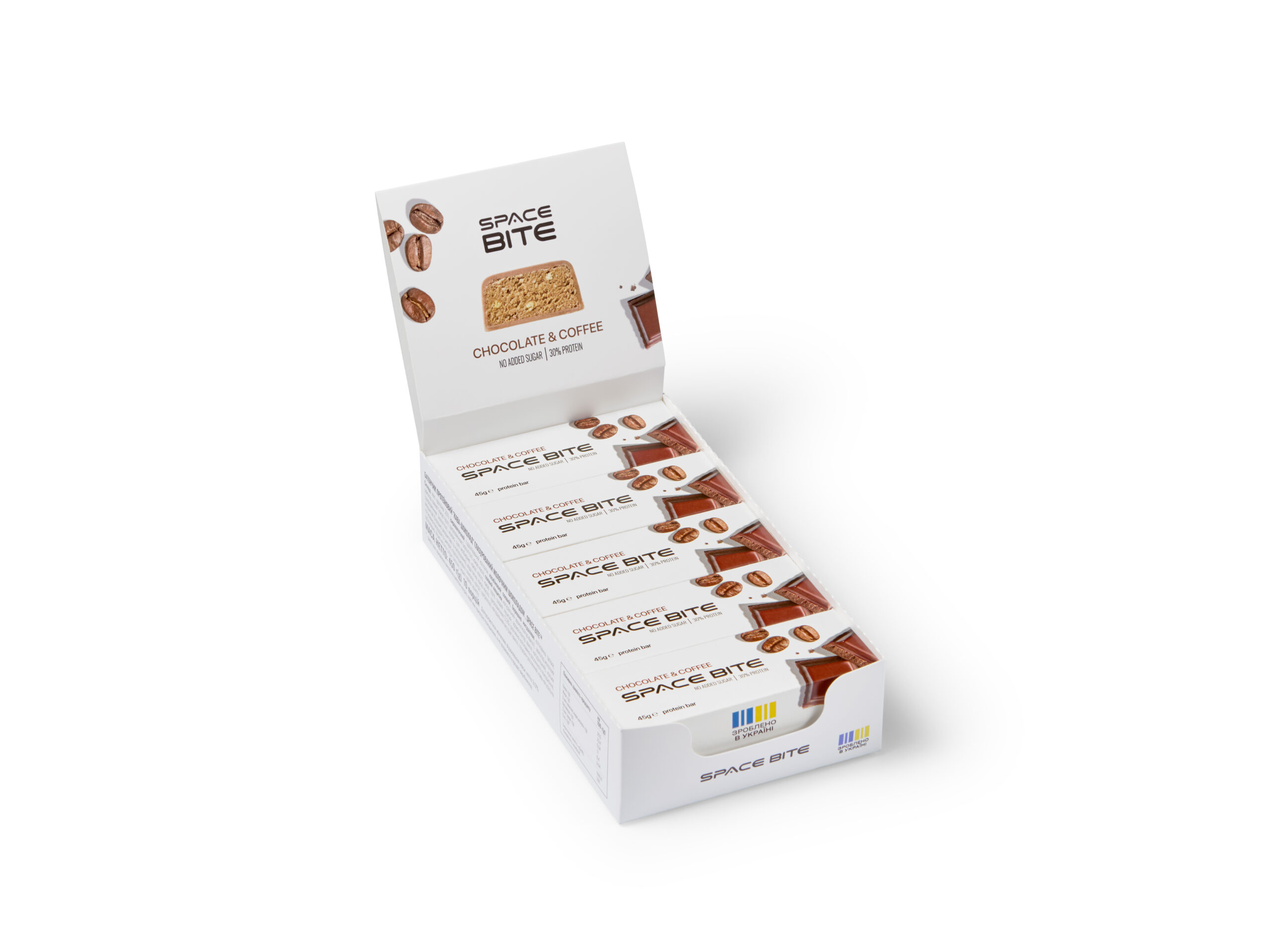 10x Protein Bar Cafea și ciocolată cu lapte