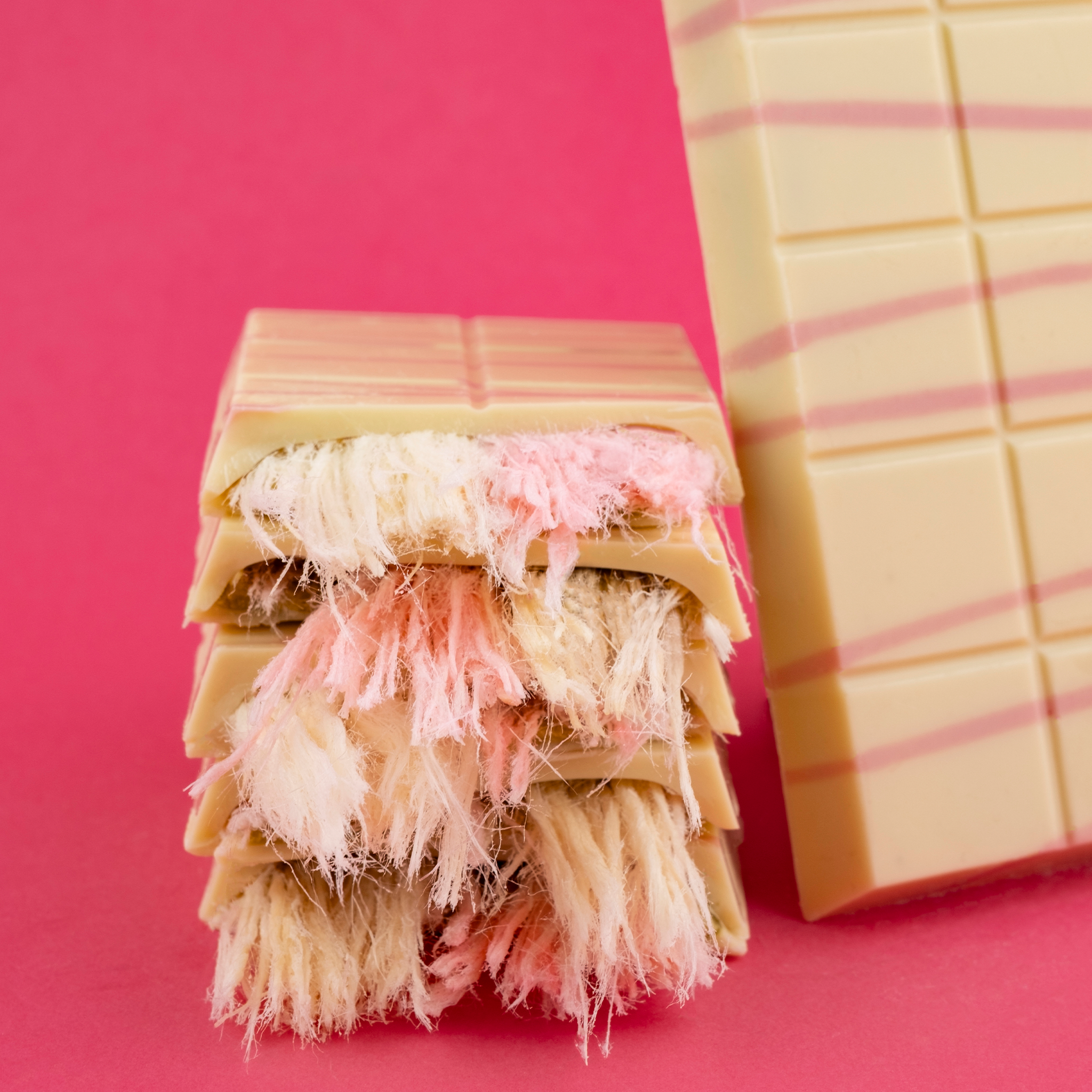 Ciocolată Patiswiss Cotton Candy cu ciocolată albă, 90g