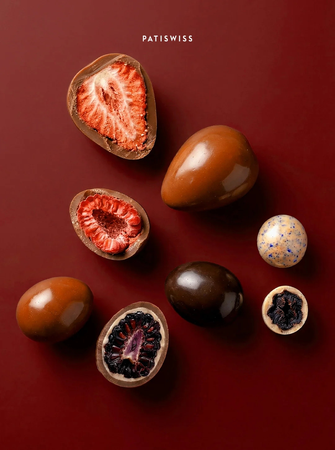 Mix fructe în ciocolată Patiswiss