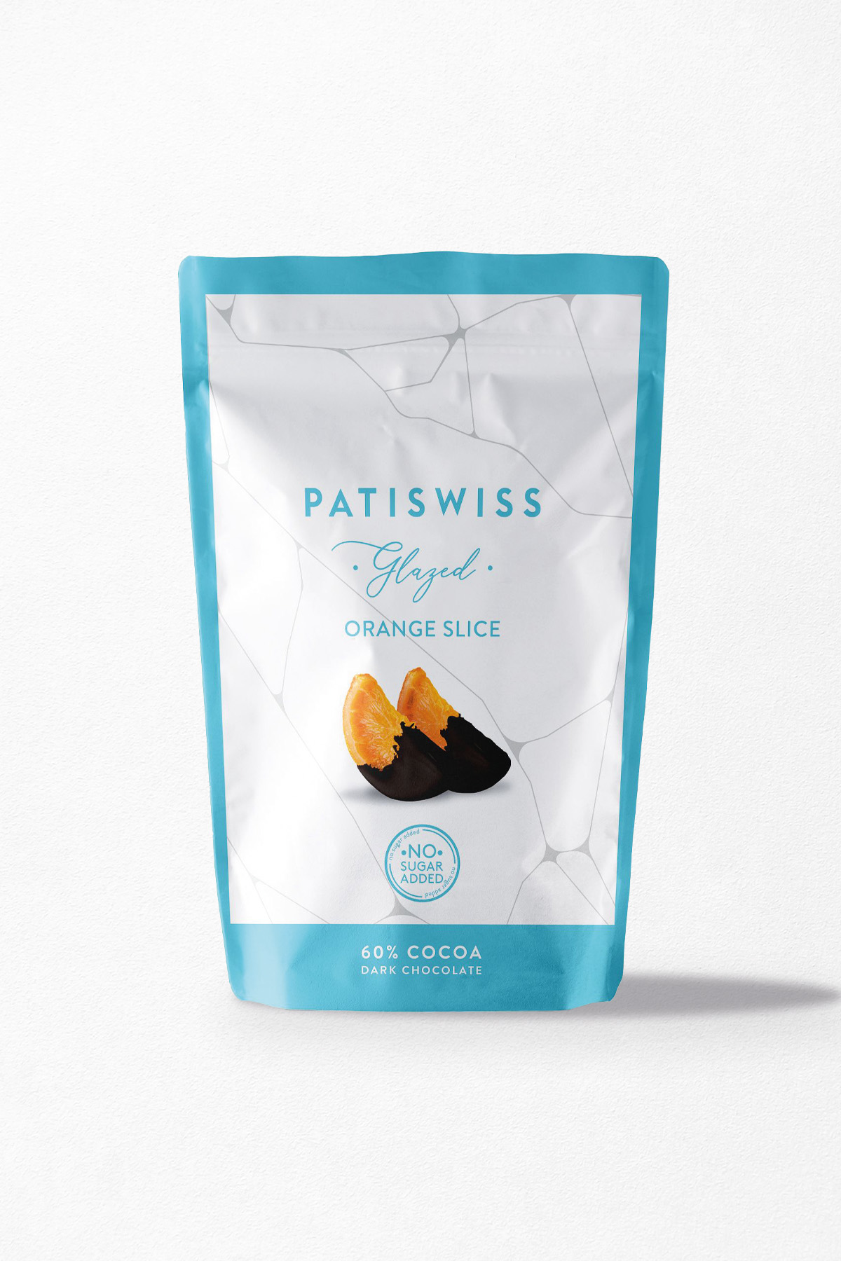 Felii de portocale în ciocolată neagră fără zahăr, Patiswiss